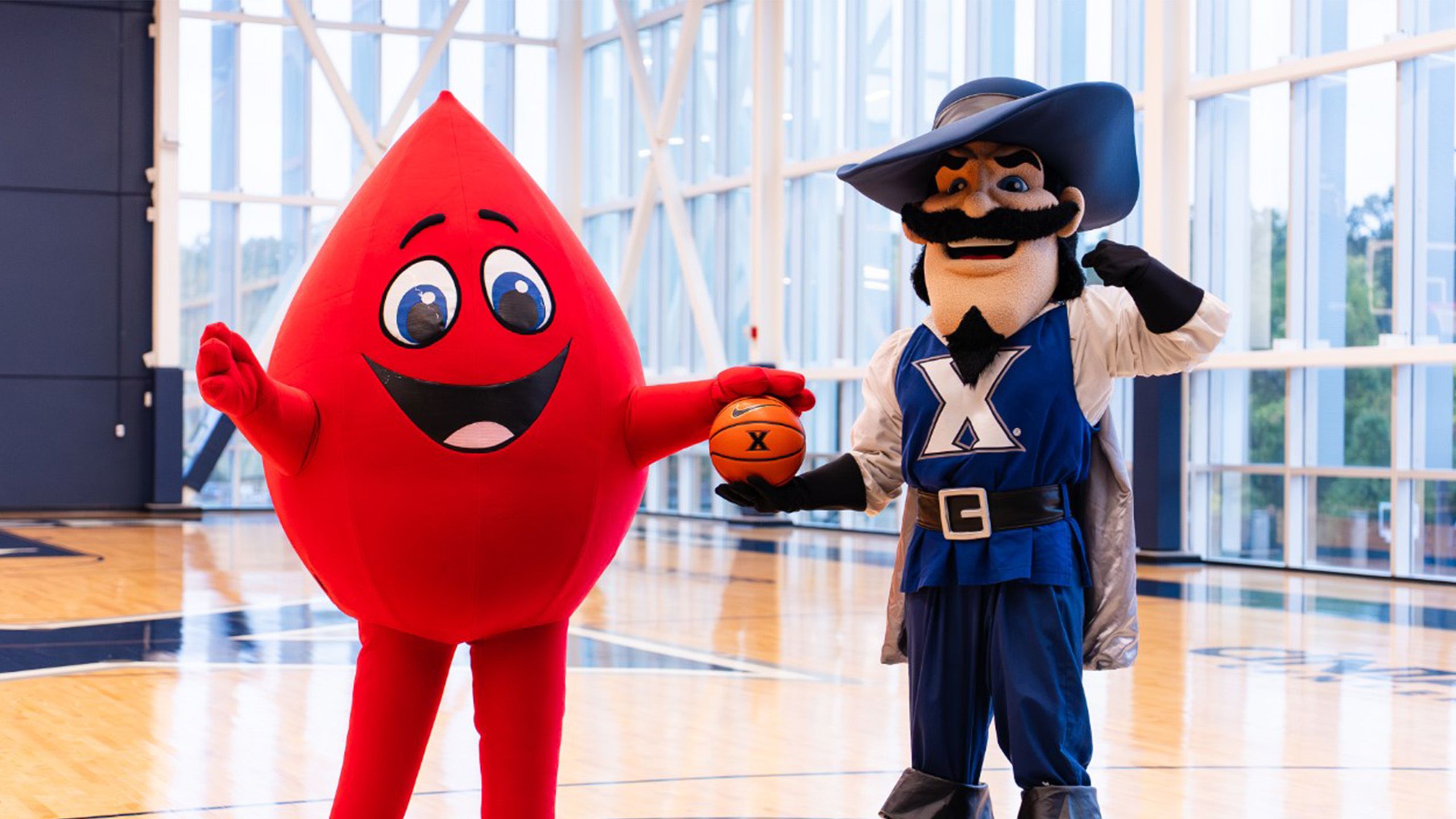 Bleeding blue: Xavier kicks off Crosstown Blood Drive today on