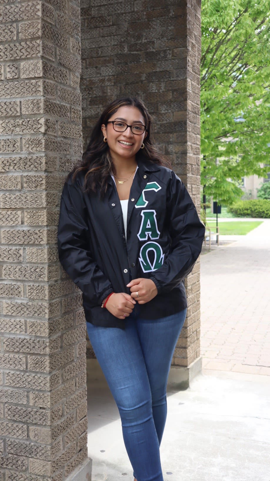 A photo of Madeline Mercado; founder of Gamma Alpha Omega